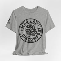 Embrace Discomfort – Skull Patriot Tee