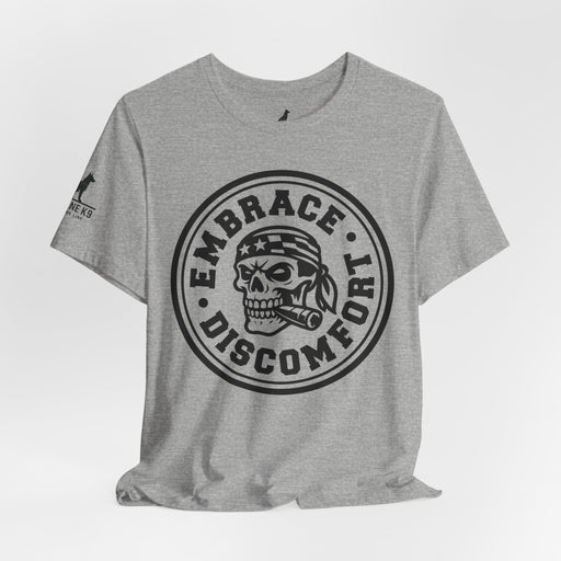 Embrace Discomfort – Skull Patriot Tee