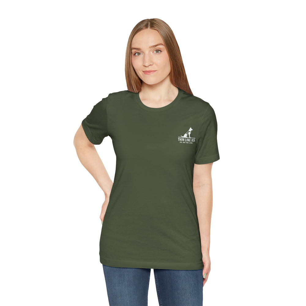 Thin Blue Line Flag Shirt