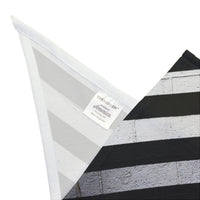 Thin Silver Line Flag Dog Bandana