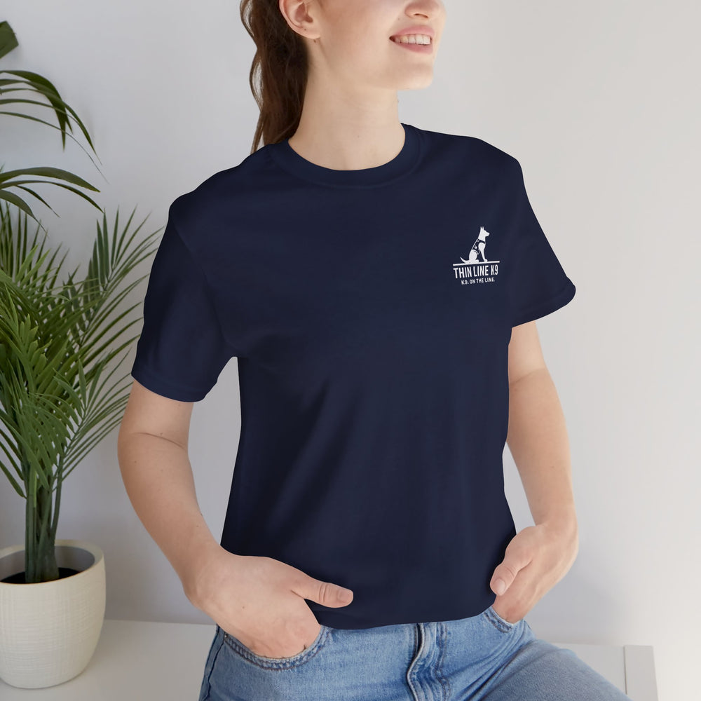 Red, White & Revved Up – Piston Flag Tee