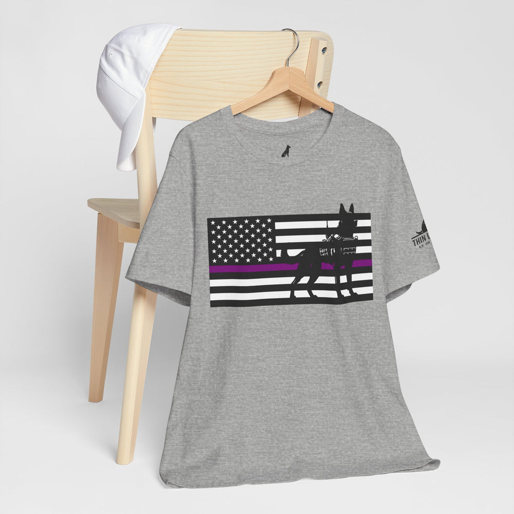 Thin Purple Line K9 t-shirt